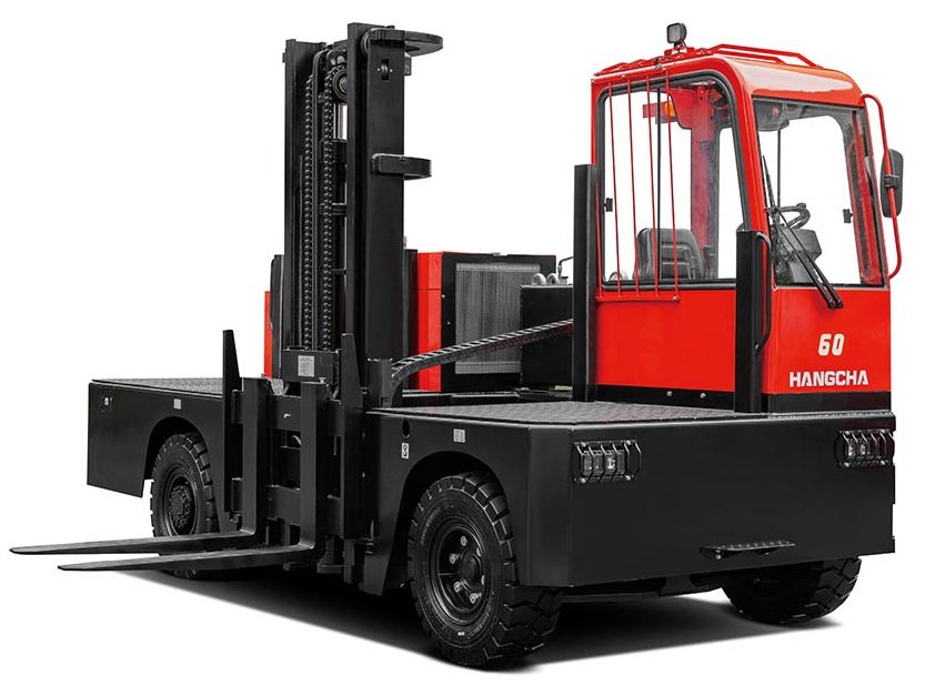 Side loader operation