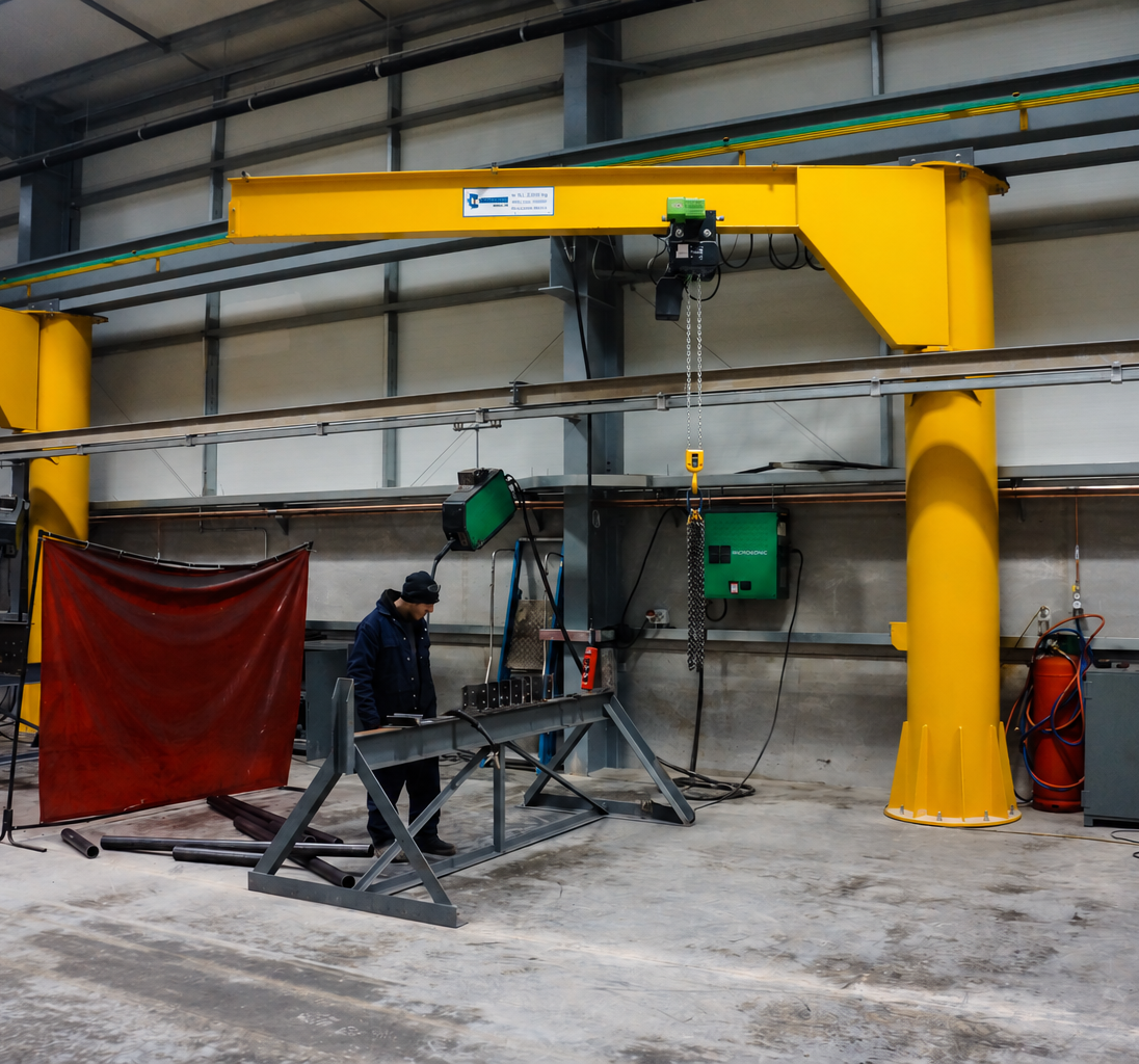 swing jib crane training