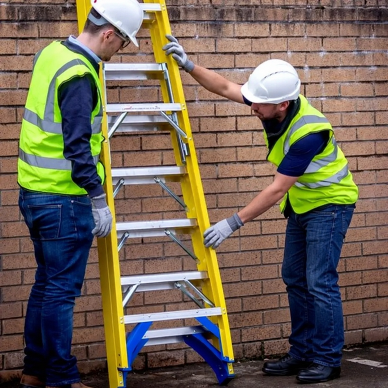 Ladder inspections to ensure there safe and fit to use.